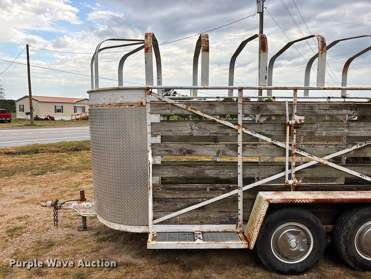 image for item EO4481 1968 Hale  livestock trailer