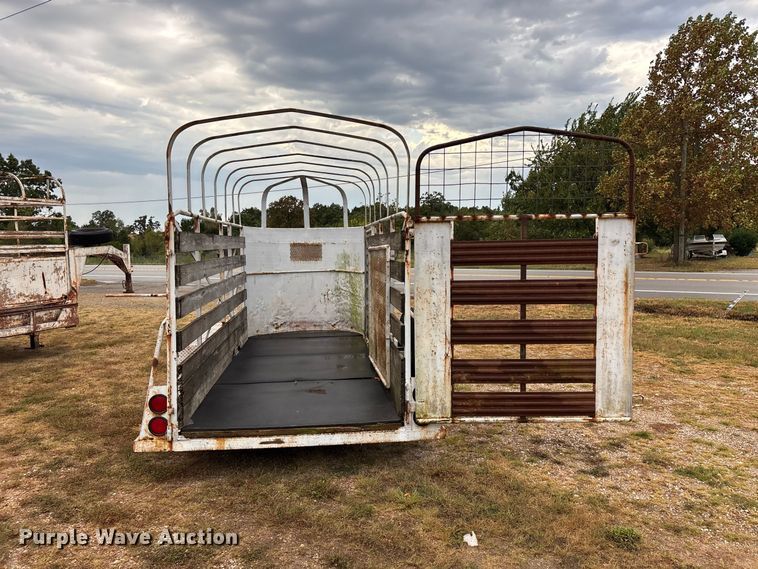 image for item EO4481 1968 Hale  livestock trailer