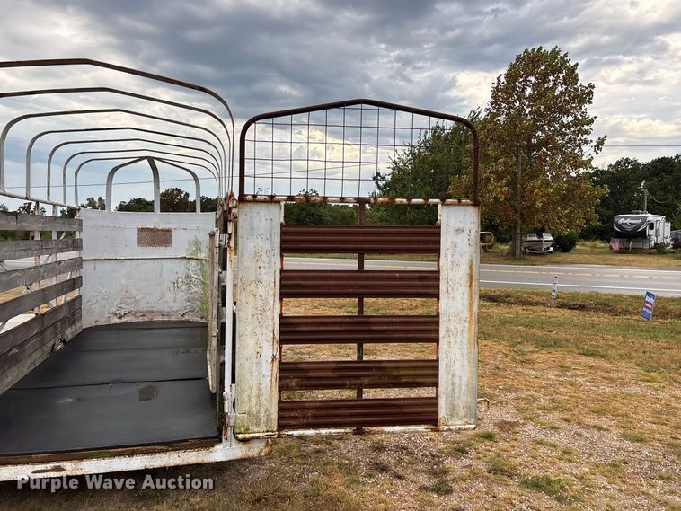 image for item EO4481 1968 Hale  livestock trailer