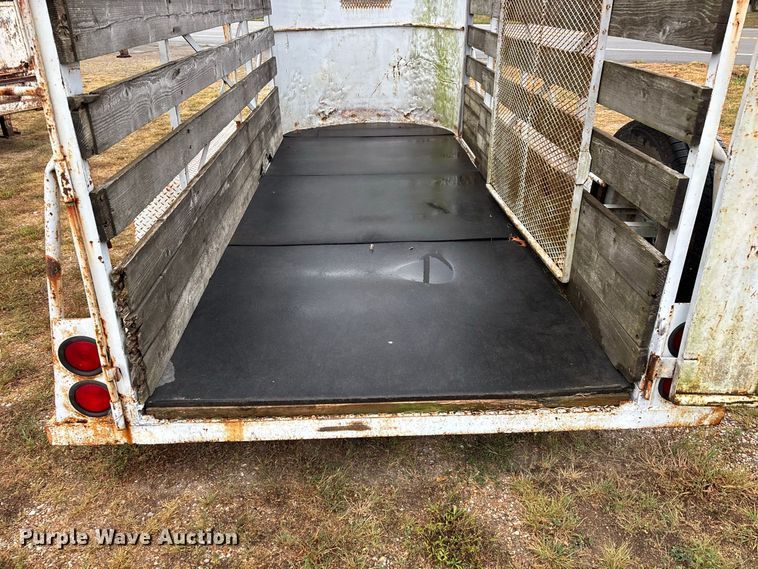 image for item EO4481 1968 Hale  livestock trailer