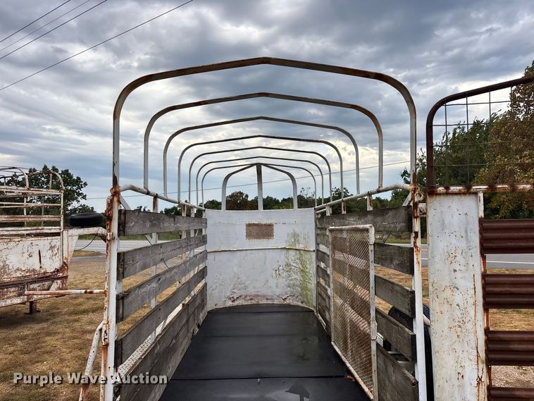 image for item EO4481 1968 Hale  livestock trailer