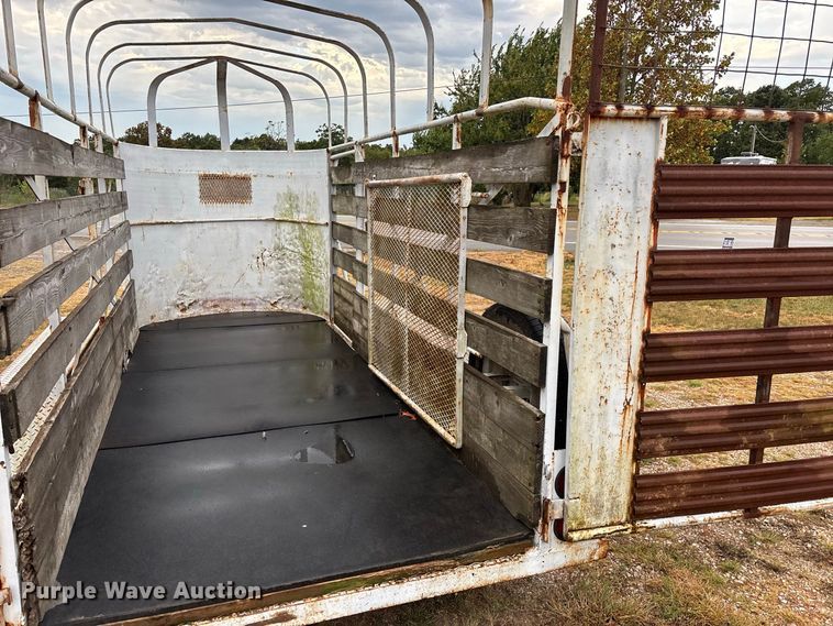 image for item EO4481 1968 Hale  livestock trailer