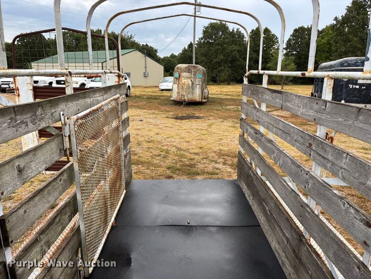 image for item EO4481 1968 Hale  livestock trailer