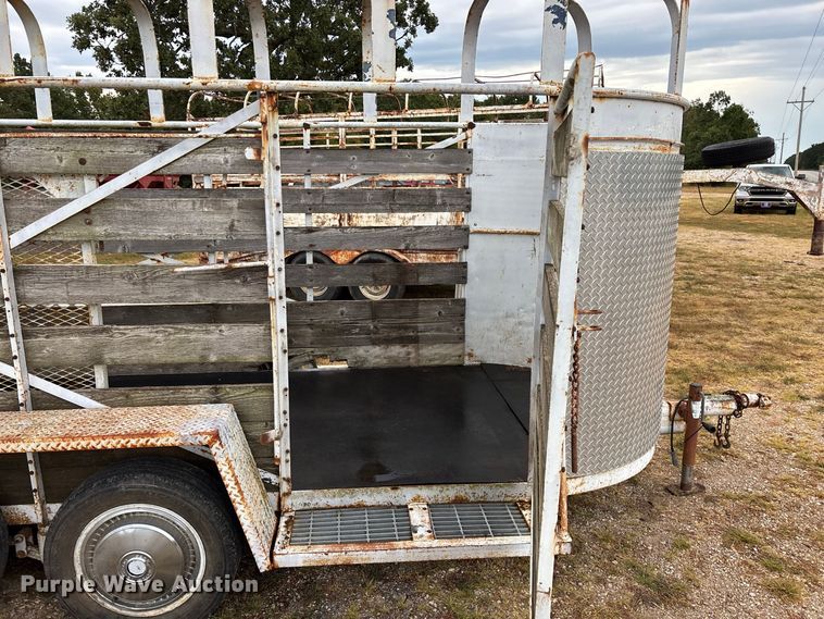 image for item EO4481 1968 Hale  livestock trailer
