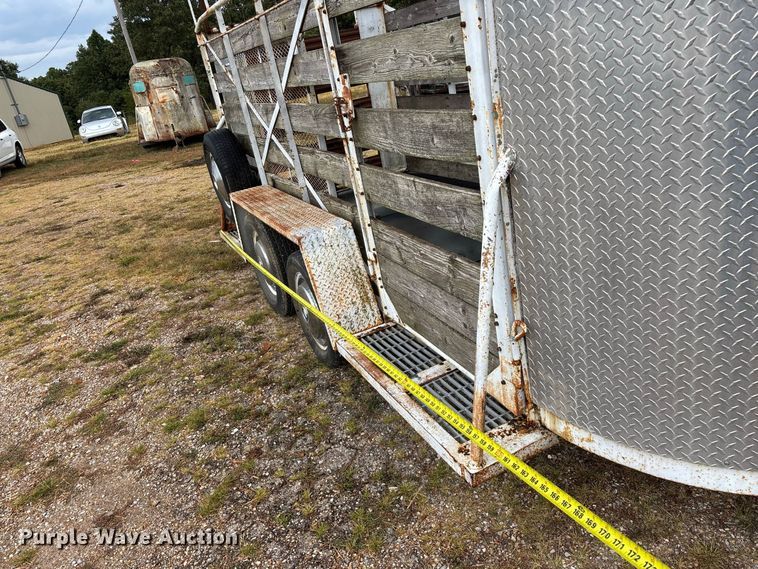 image for item EO4481 1968 Hale  livestock trailer