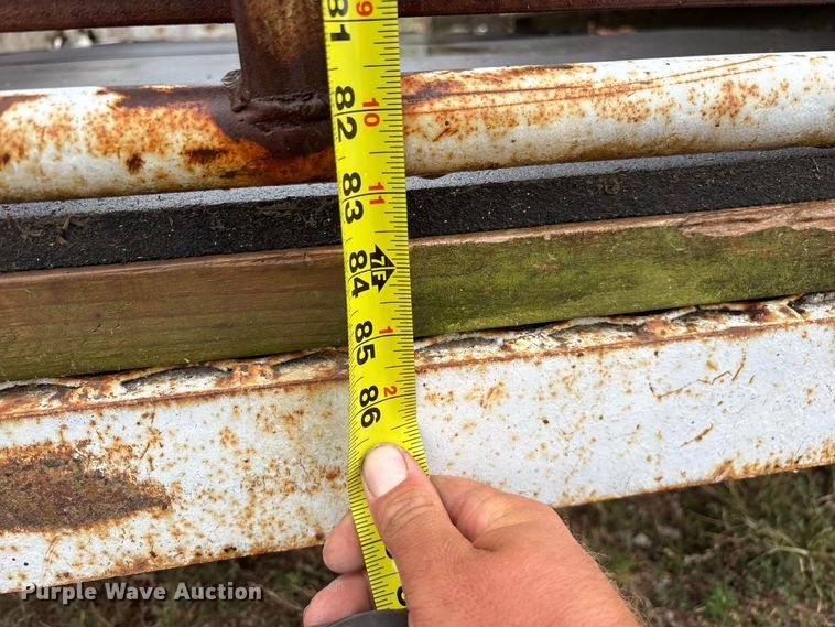 image for item EO4481 1968 Hale  livestock trailer