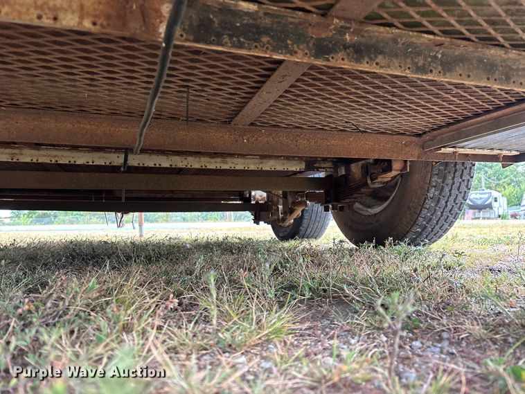 image for item EO4481 1968 Hale  livestock trailer