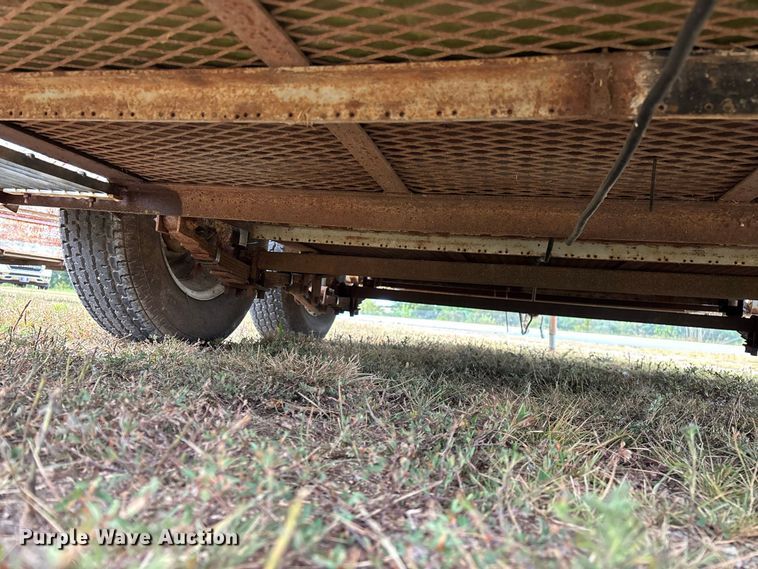 image for item EO4481 1968 Hale  livestock trailer