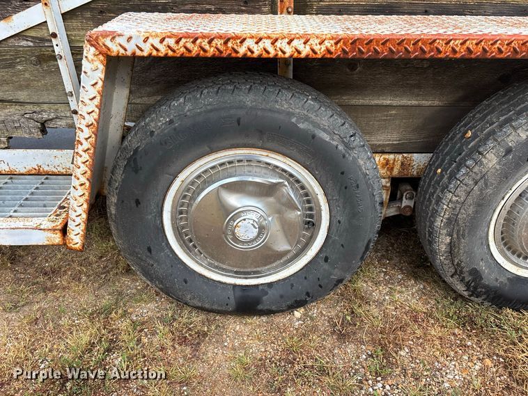 image for item EO4481 1968 Hale  livestock trailer