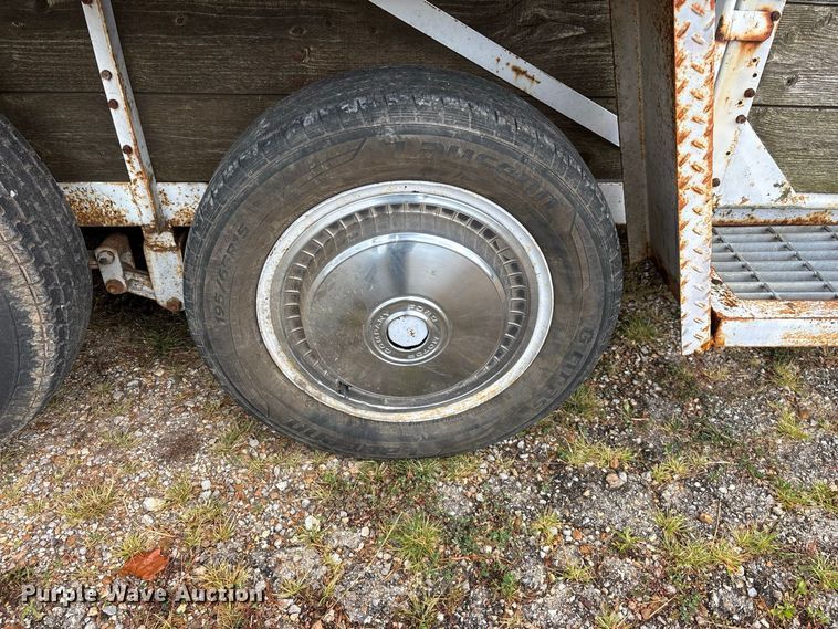 image for item EO4481 1968 Hale  livestock trailer