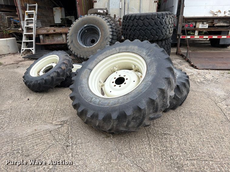 (4) tires and wheels