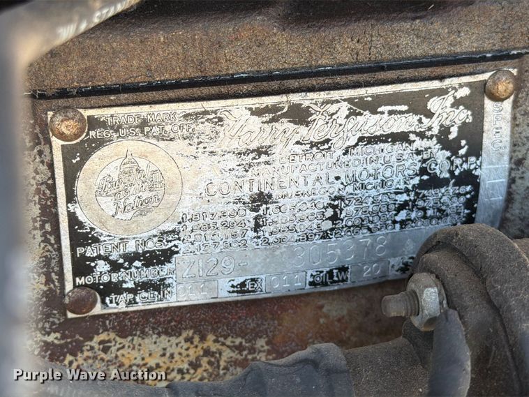 image for item EP7513 1954 Ferguson TO-30 tractor