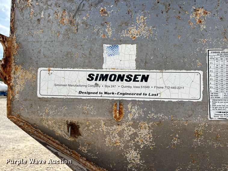 image for item ER3250 Simonsen SMC 2064 spreader