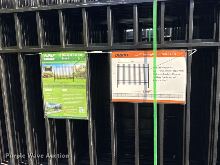 image for item ES8062 (22) 2024 EINGP F10 fence panels
