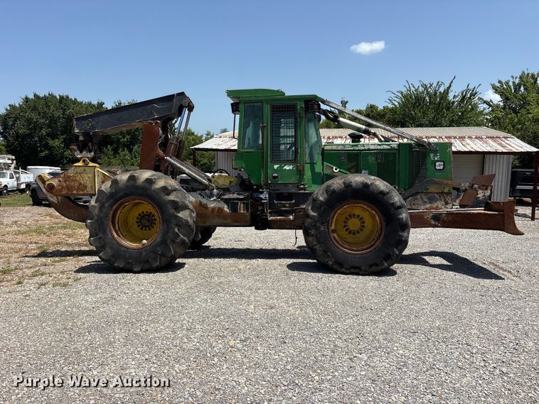 image for item ET0321 2012 John Deere 648H skidder