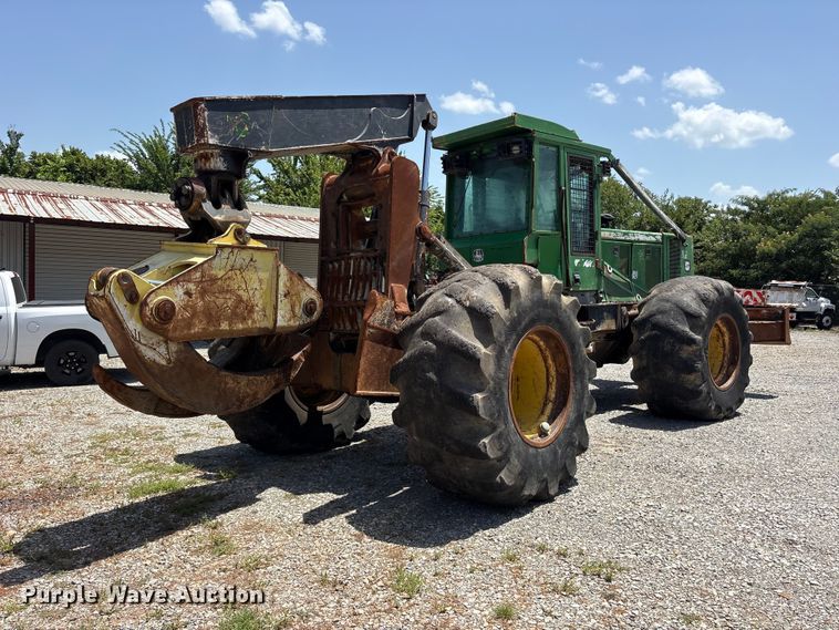 image for item ET0321 2012 John Deere 648H skidder
