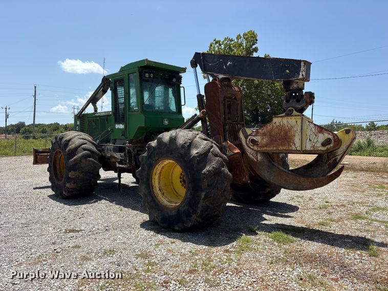 image for item ET0321 2012 John Deere 648H skidder