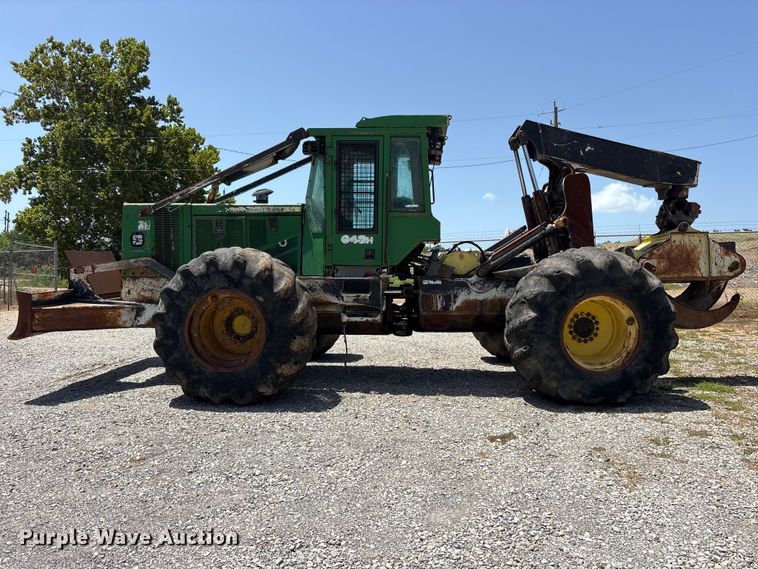 image for item ET0321 2012 John Deere 648H skidder