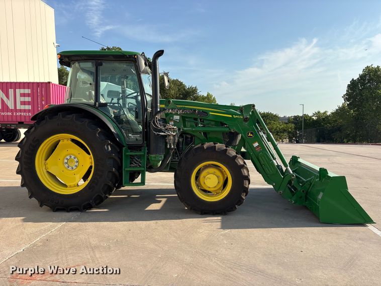 image for item ET0375 2023 John Deere 6135E MFWD tractor