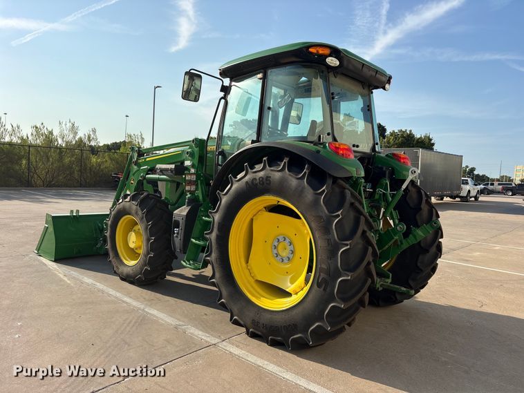 image for item ET0375 2023 John Deere 6135E MFWD tractor