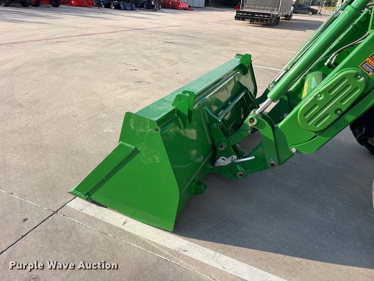 image for item ET0375 2023 John Deere 6135E MFWD tractor