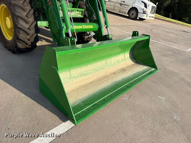 image for item ET0375 2023 John Deere 6135E MFWD tractor