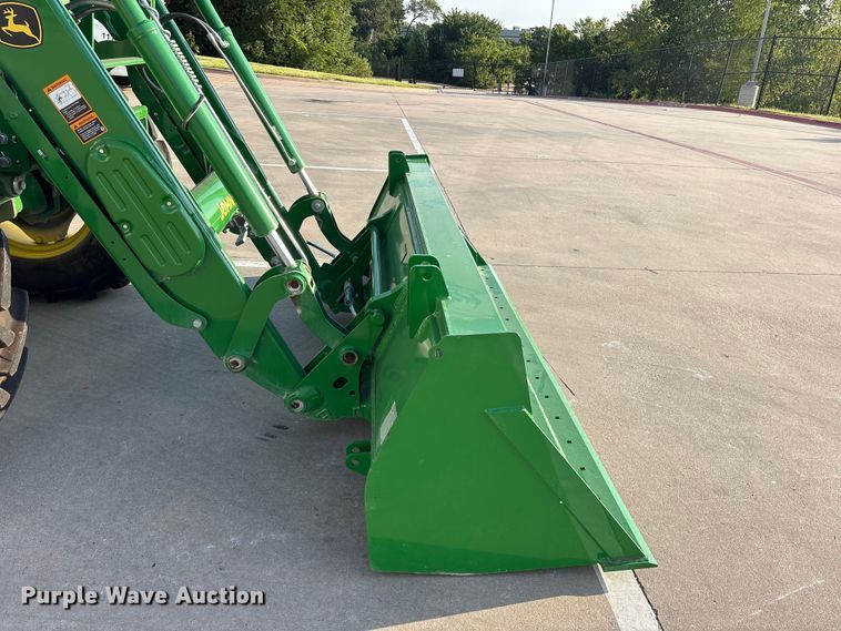 image for item ET0375 2023 John Deere 6135E MFWD tractor