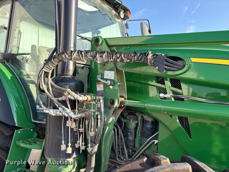 image for item ET0375 2023 John Deere 6135E MFWD tractor