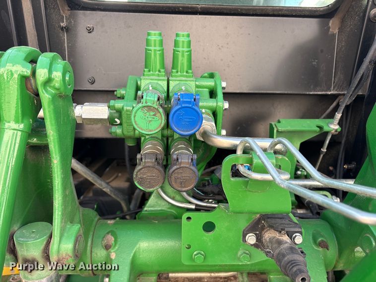 image for item ET0375 2023 John Deere 6135E MFWD tractor