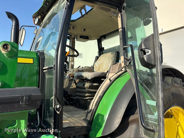 image for item ET0375 2023 John Deere 6135E MFWD tractor