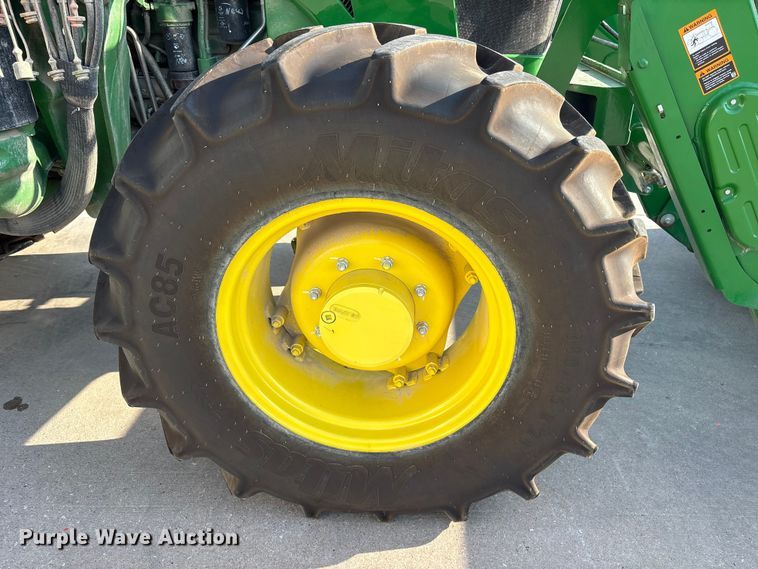 image for item ET0375 2023 John Deere 6135E MFWD tractor