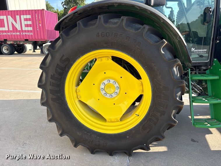 image for item ET0375 2023 John Deere 6135E MFWD tractor