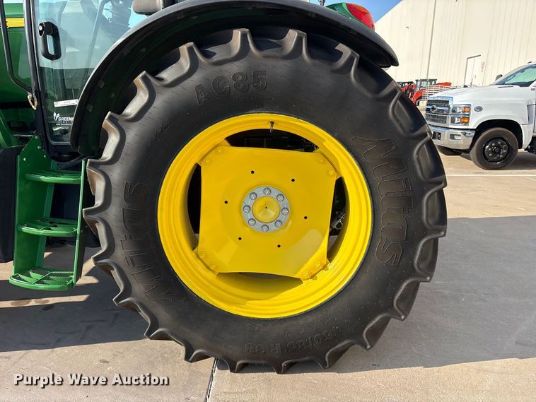 image for item ET0375 2023 John Deere 6135E MFWD tractor