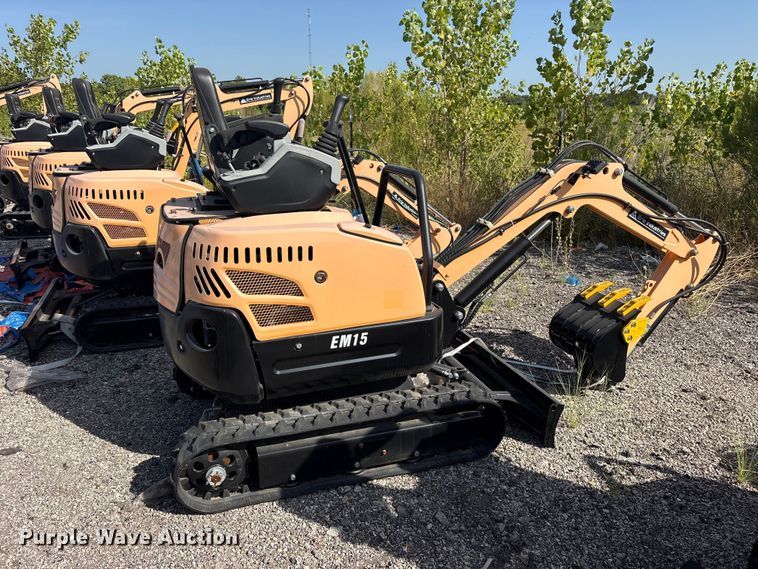 image for item ET0427 2024 Erie EM15 mini excavator