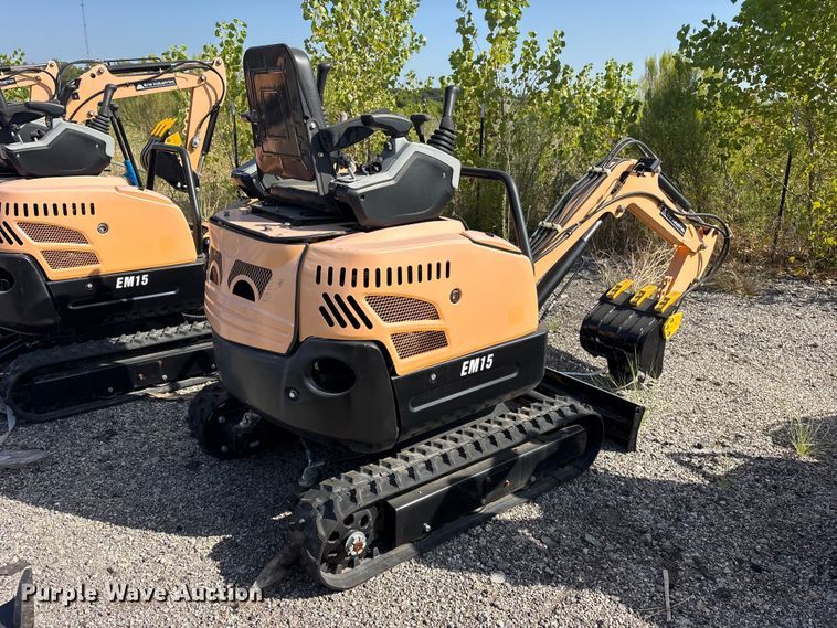 image for item ET0427 2024 Erie EM15 mini excavator
