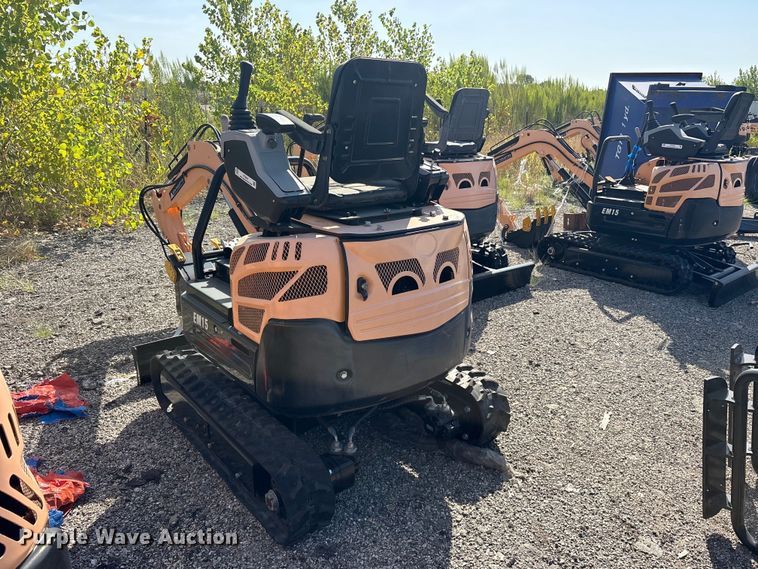 image for item ET0427 2024 Erie EM15 mini excavator