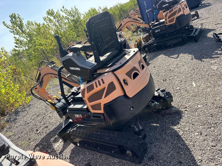 image for item ET0427 2024 Erie EM15 mini excavator