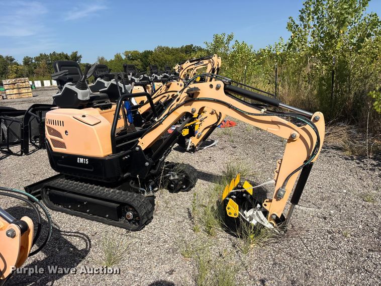 image for item ET0428 2024 Erie EM15 mini excavator