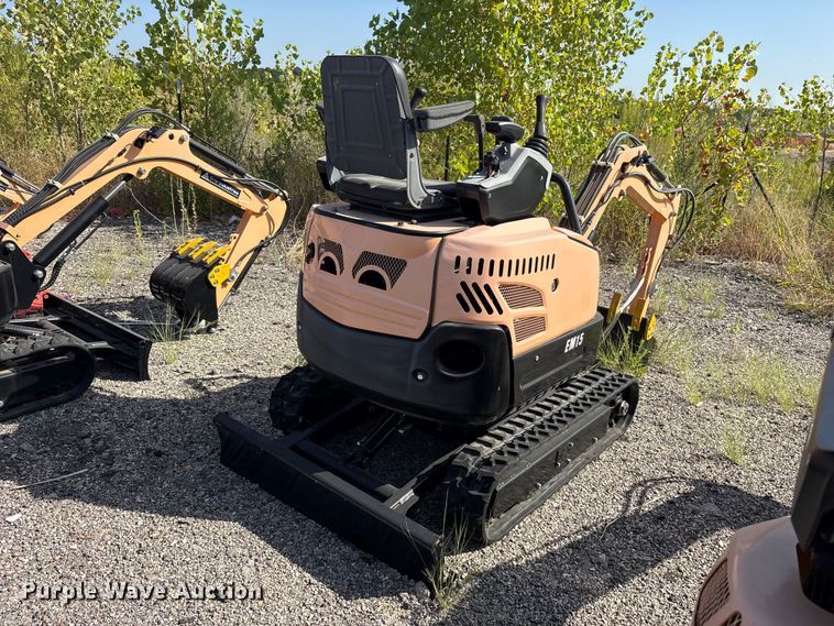 image for item ET0428 2024 Erie EM15 mini excavator