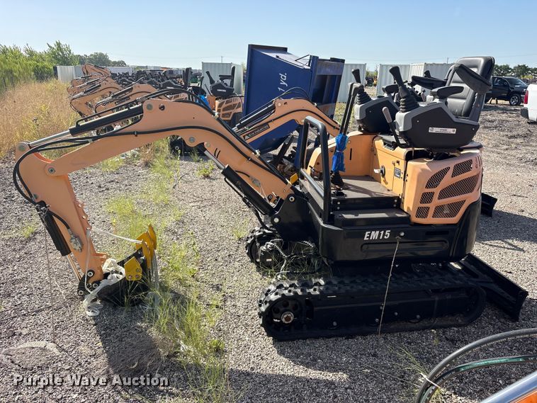 image for item ET0428 2024 Erie EM15 mini excavator