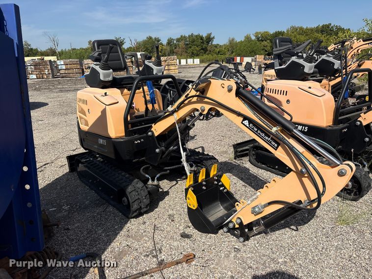 image for item ET0429 2024 Erie EM15 mini excavator
