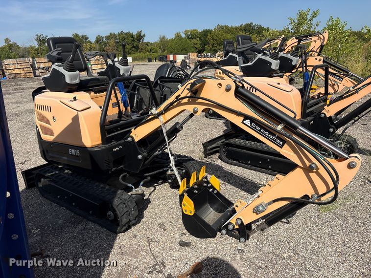 image for item ET0429 2024 Erie EM15 mini excavator