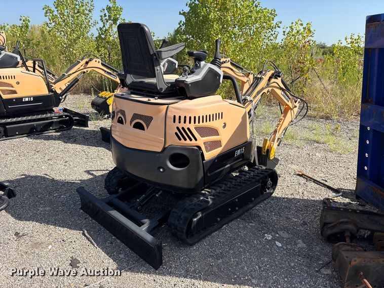 image for item ET0429 2024 Erie EM15 mini excavator