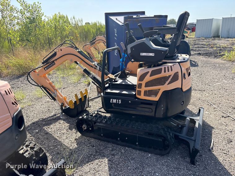 image for item ET0429 2024 Erie EM15 mini excavator