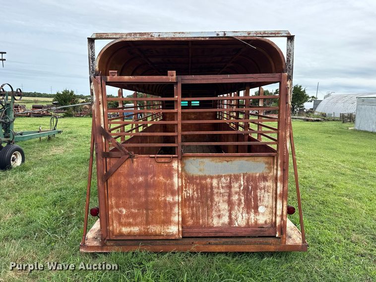 image for item ET6354 Chief's Trailer Mfg. livestock trailer