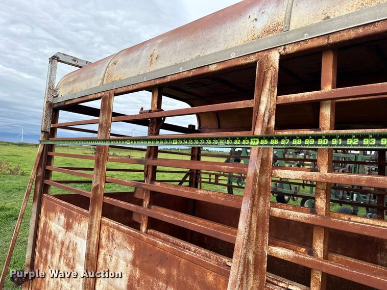 image for item ET6354 Chief's Trailer Mfg. livestock trailer