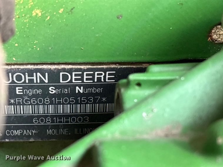 image for item EU0709 John Deere CTS II RWA combine