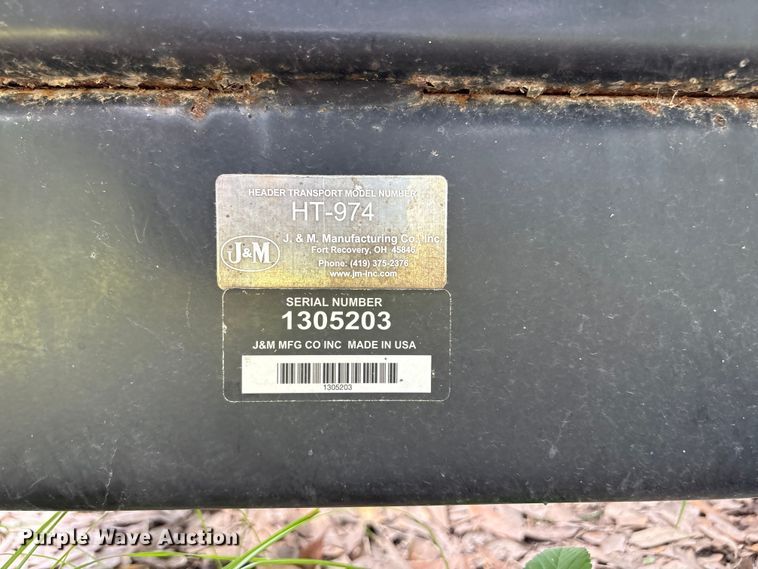 image for item EU0719 John Deere 925D draper head