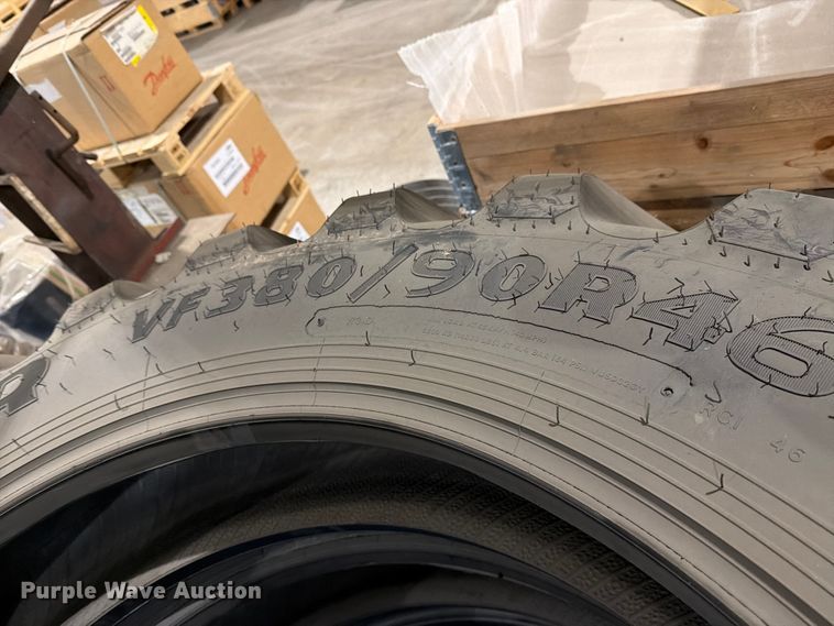 image for item EU5862 (4) Goodyear Ultra sprayer VF380/90R46 tires