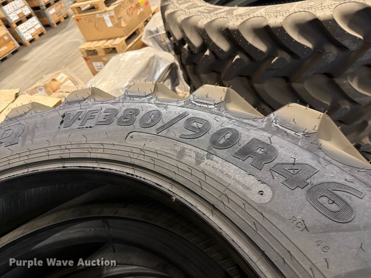 image for item EU5865 (4) Goodyear Ultra sprayer VF380/90R46 tires
